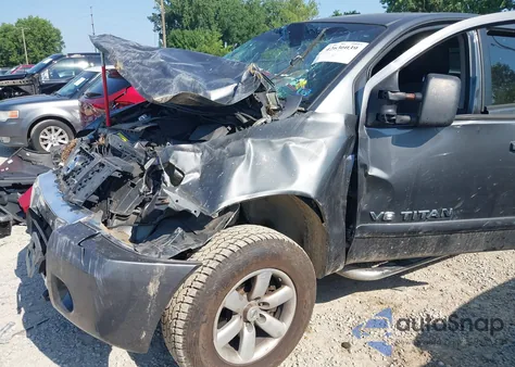 2008 Nissan Titan Se из США, поврежденный, VIN 1N6AA07C68N313194